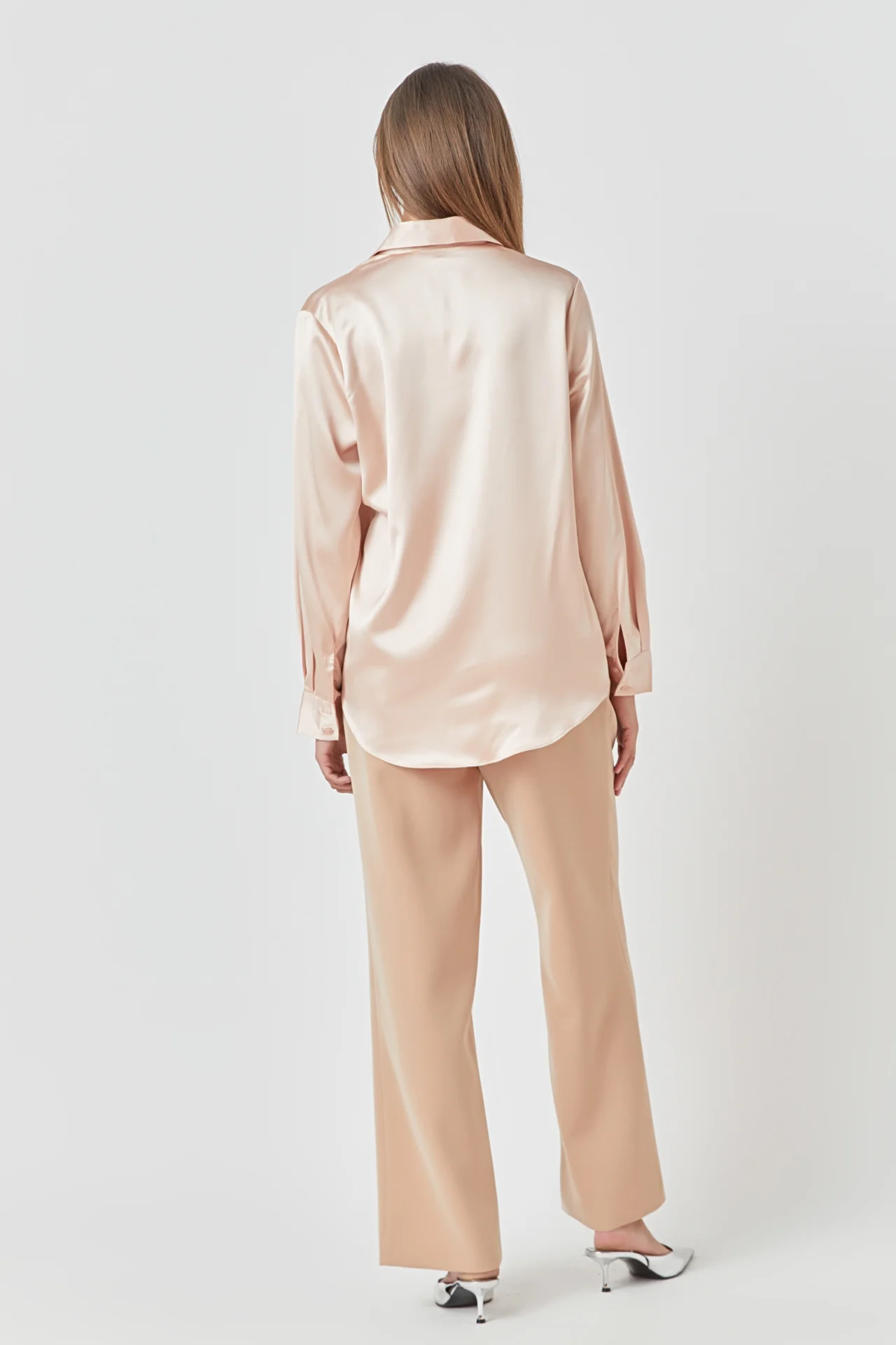 Classic Satin Over Shirt