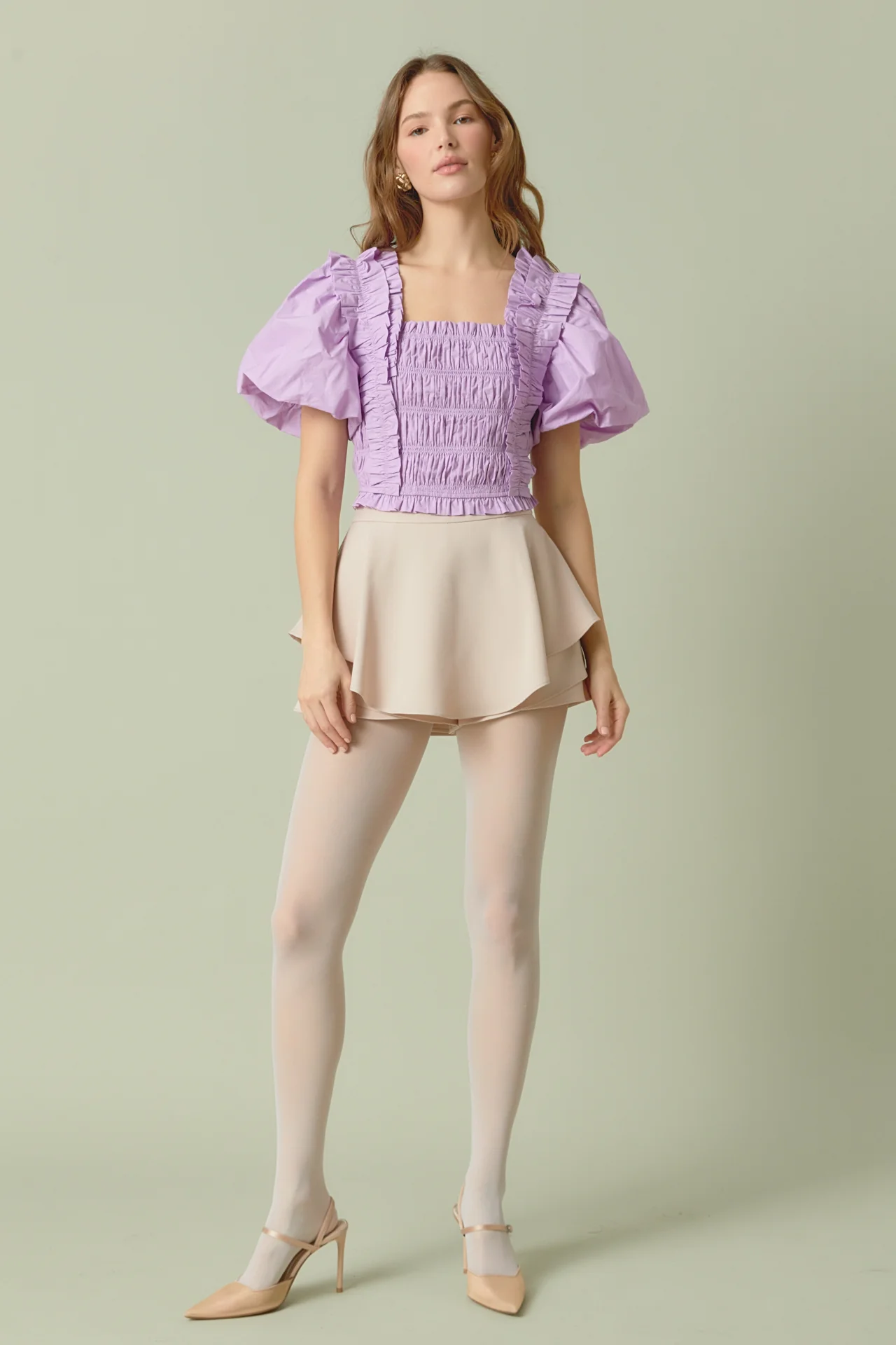 Ruffled Skort