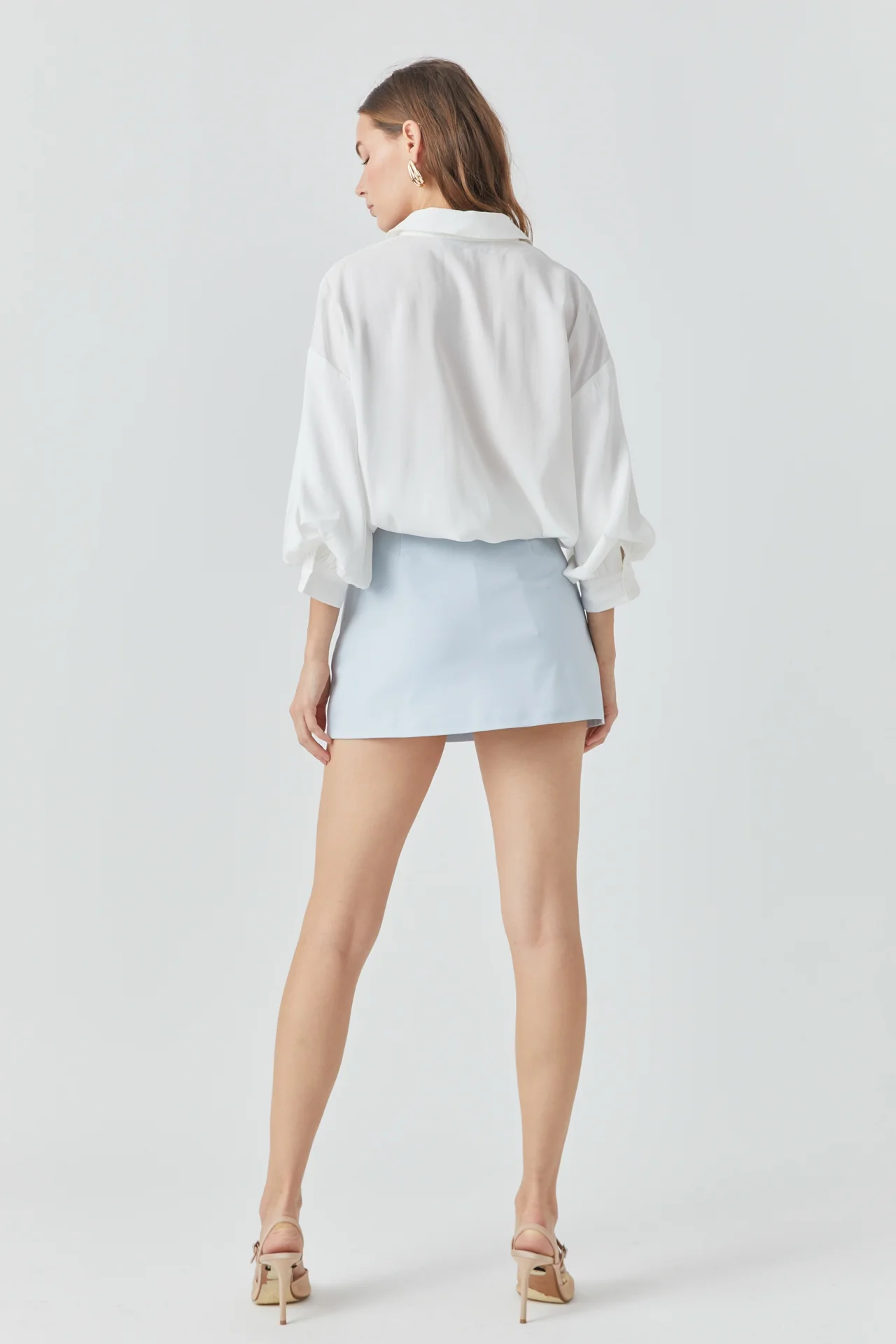 High-Waisted Skort