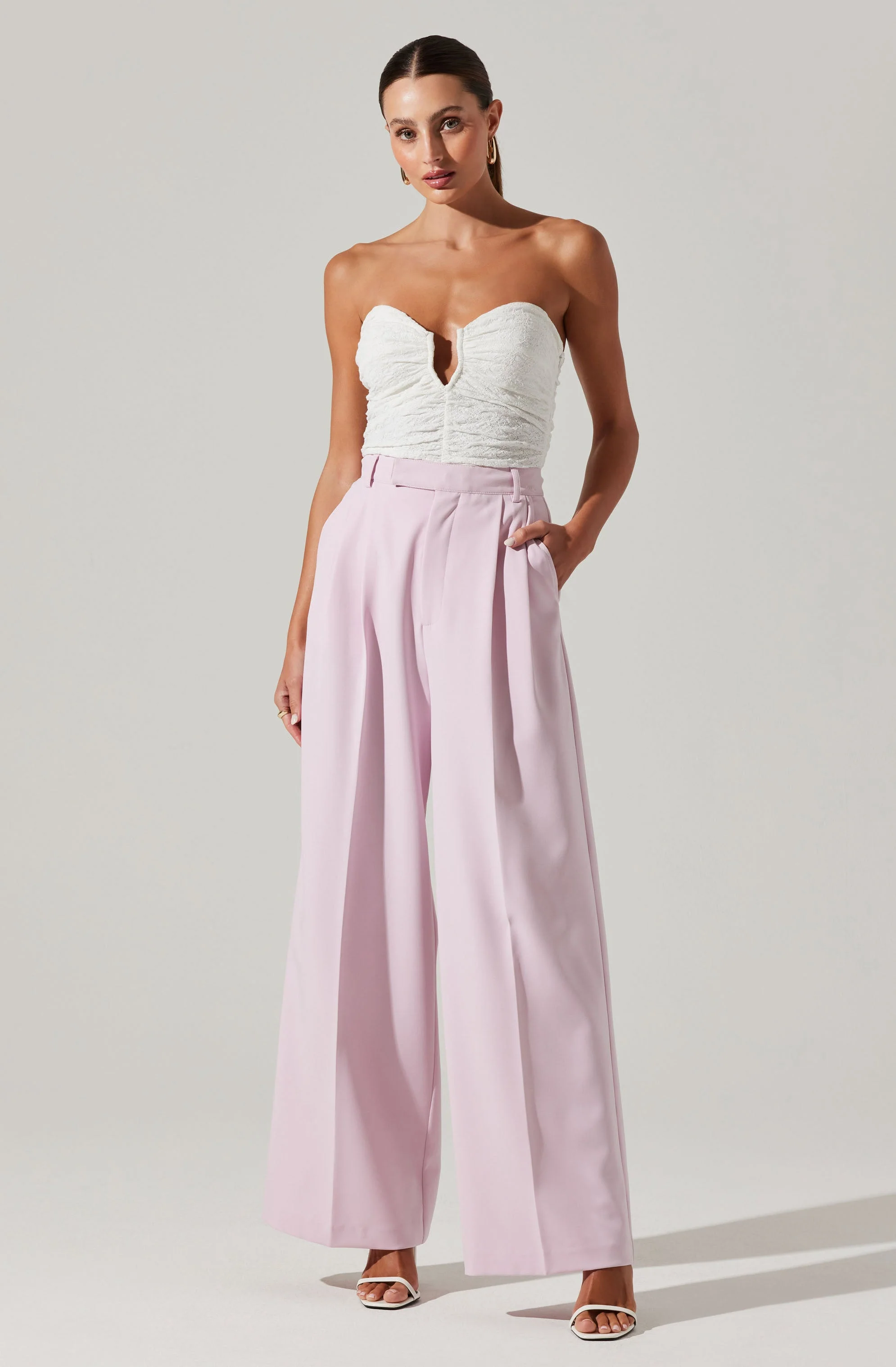 Milani Wide Leg Trouser Pants