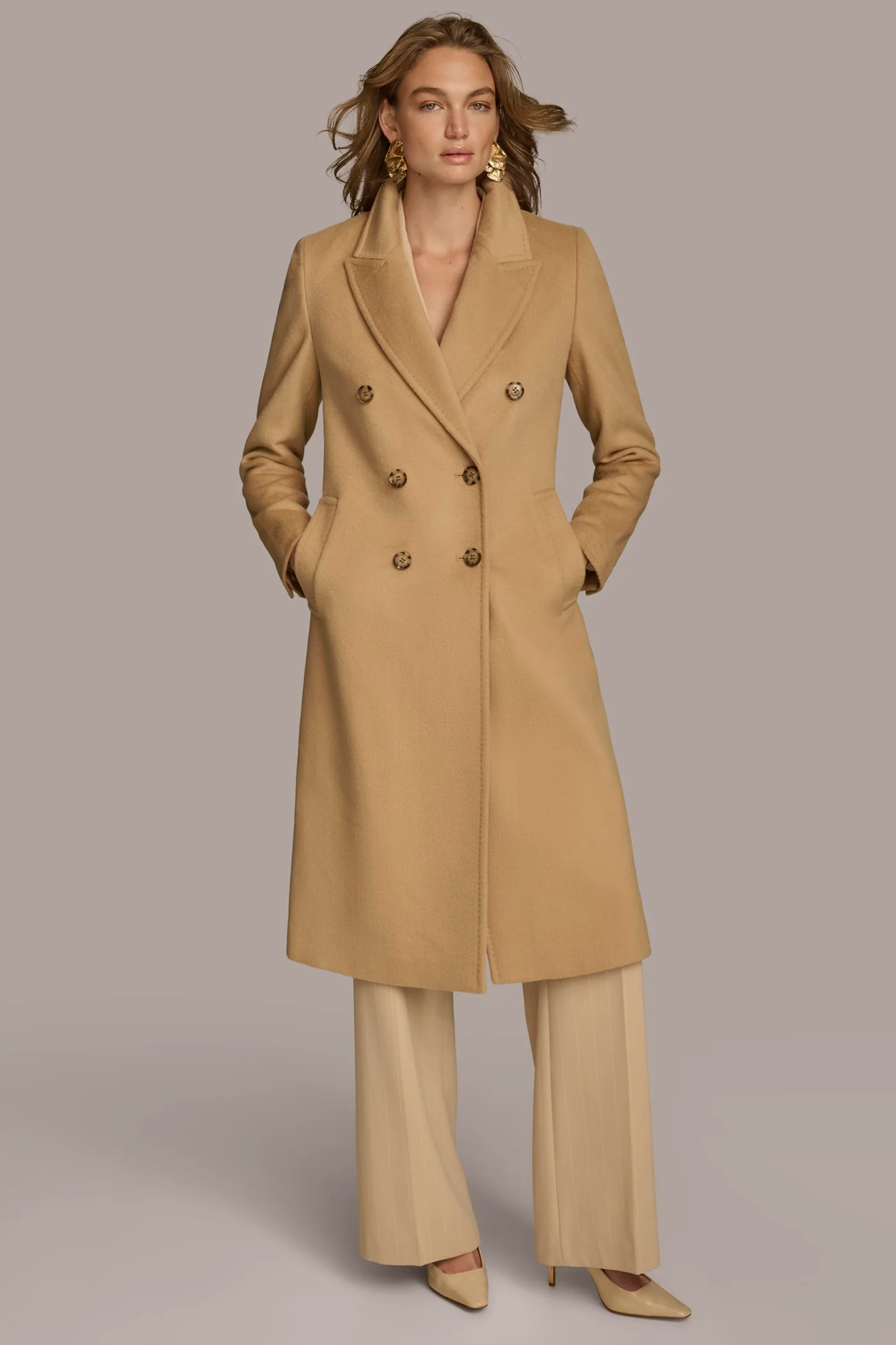 DOUBLE BREASTED COAT