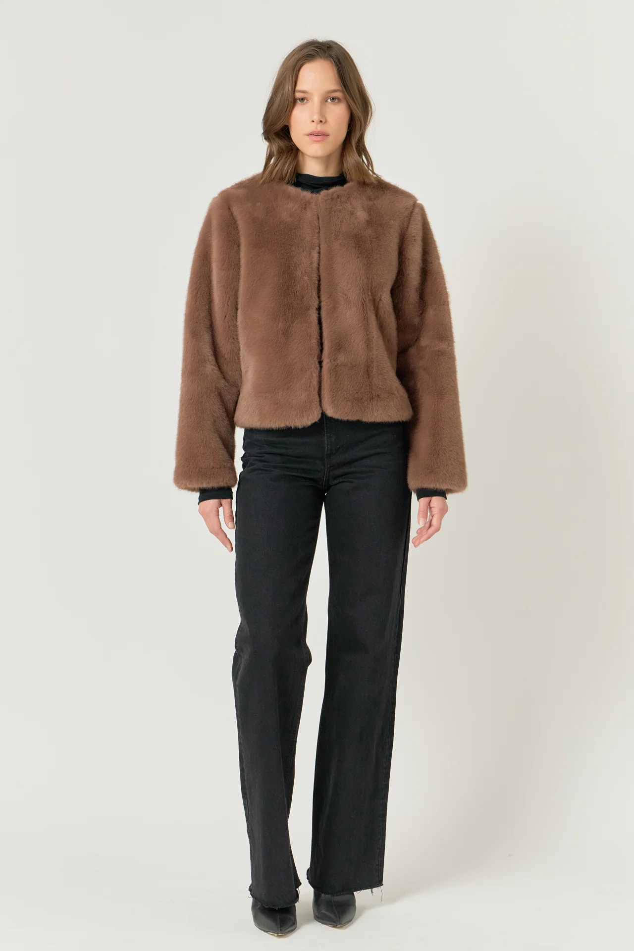 Faux Fur Lady Jacket
