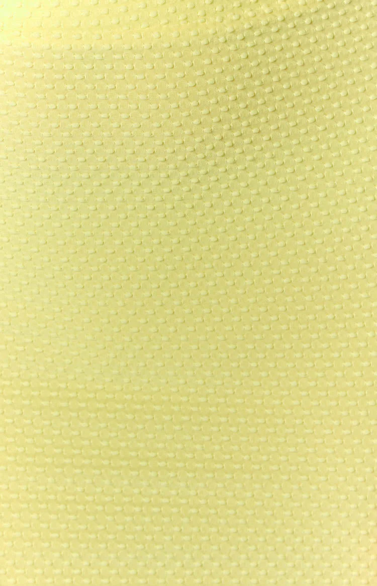 Lizzy Lemon Waffle Mini Skirt