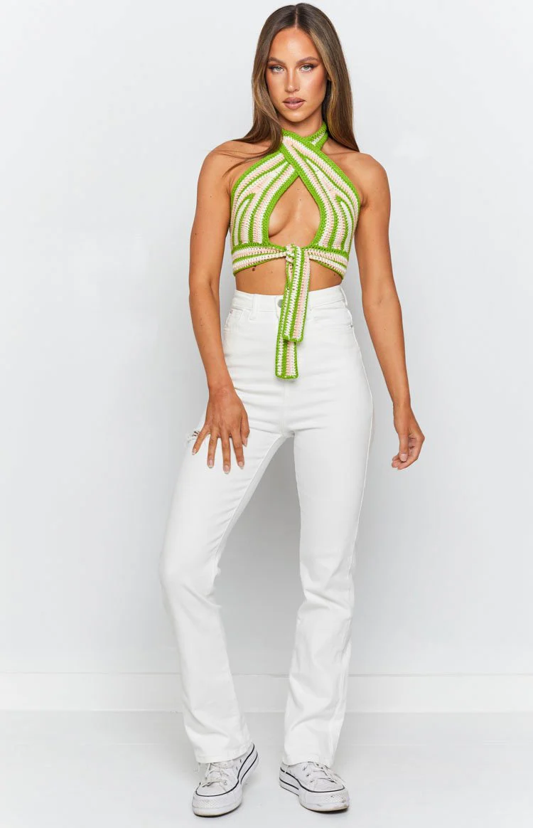 Lucca Ripped Jeans White