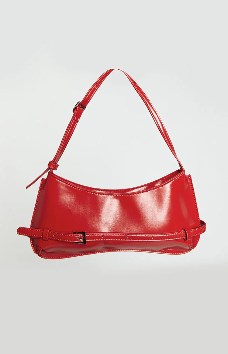 Paisleigh Red Shoulder Bag