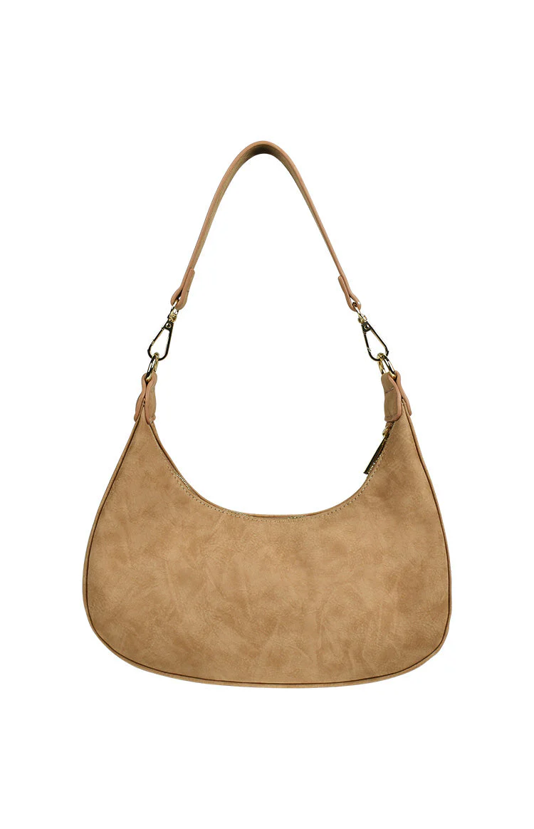 Peta And Jain Willow Camel Shoulder Bag