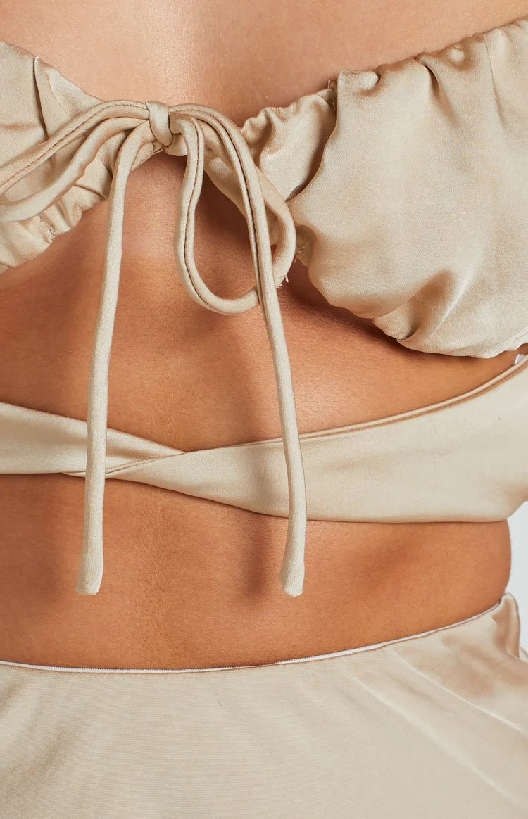 Gracie Tie Top Cream