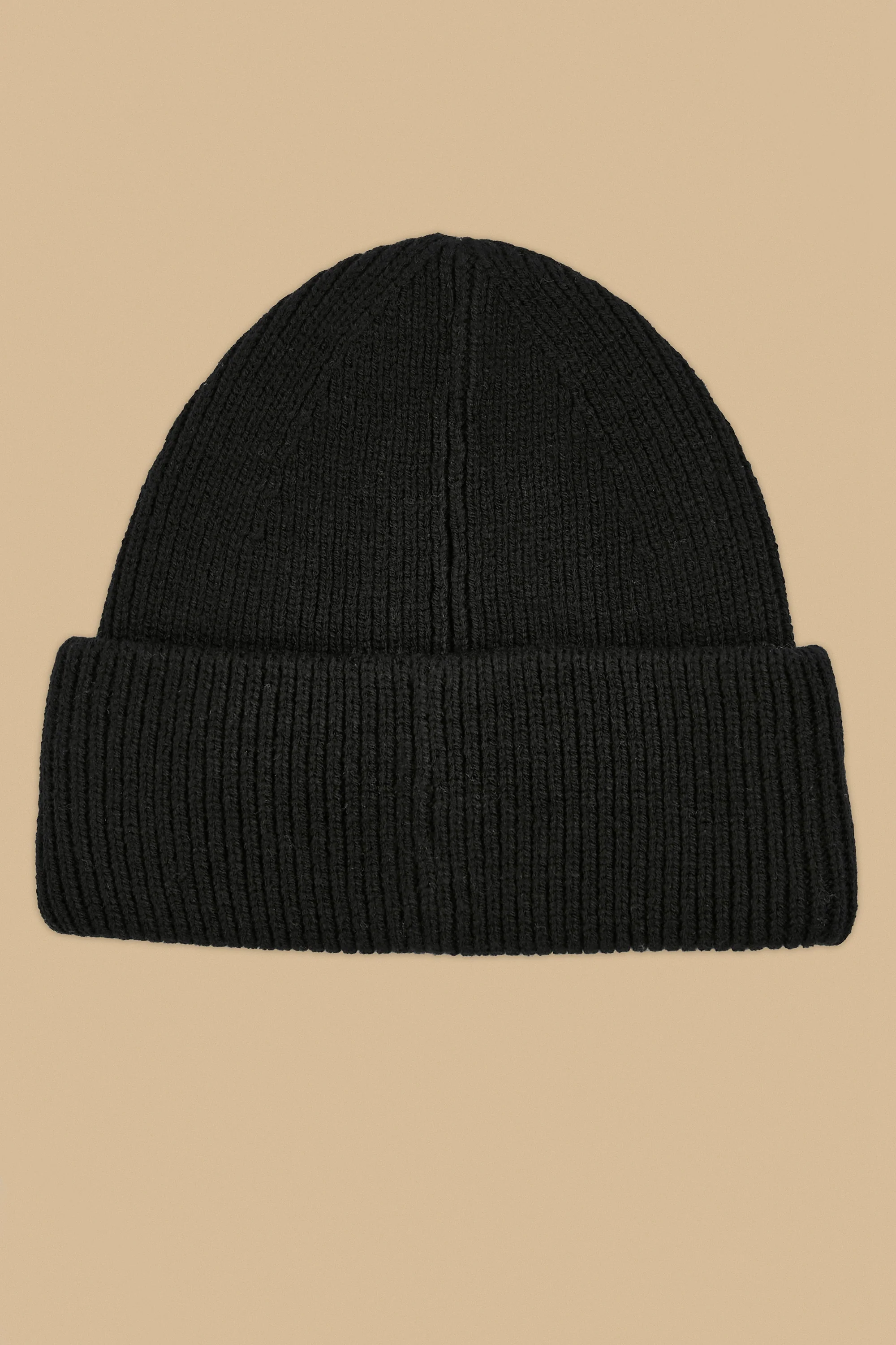 Knit Beanie in Black