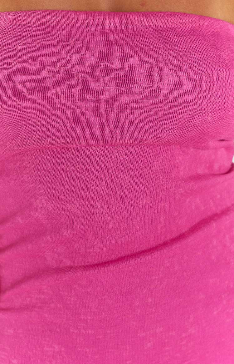 SNDYS Giselle Pink Mini Dress