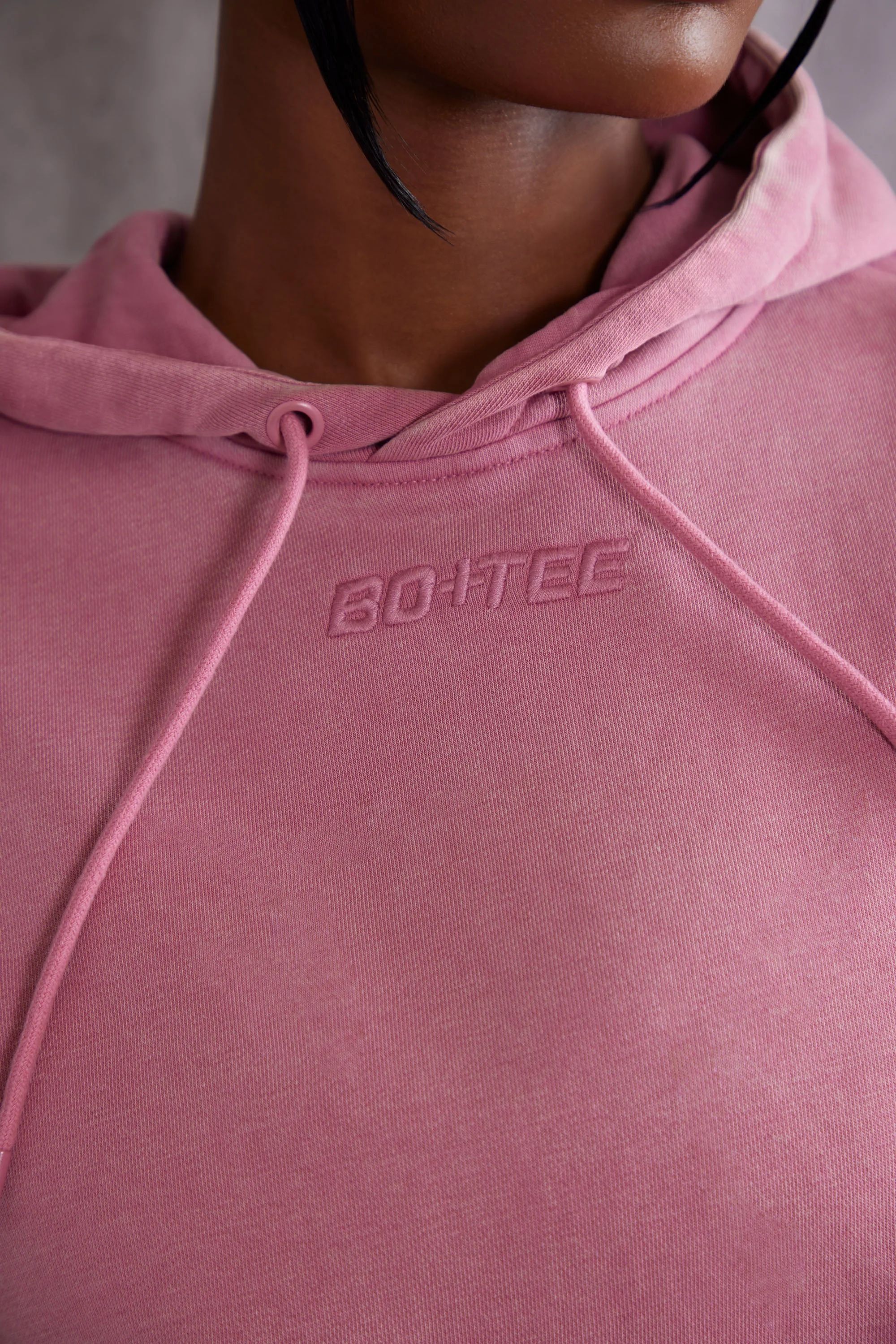 Hooded Sweatshirt in Rose