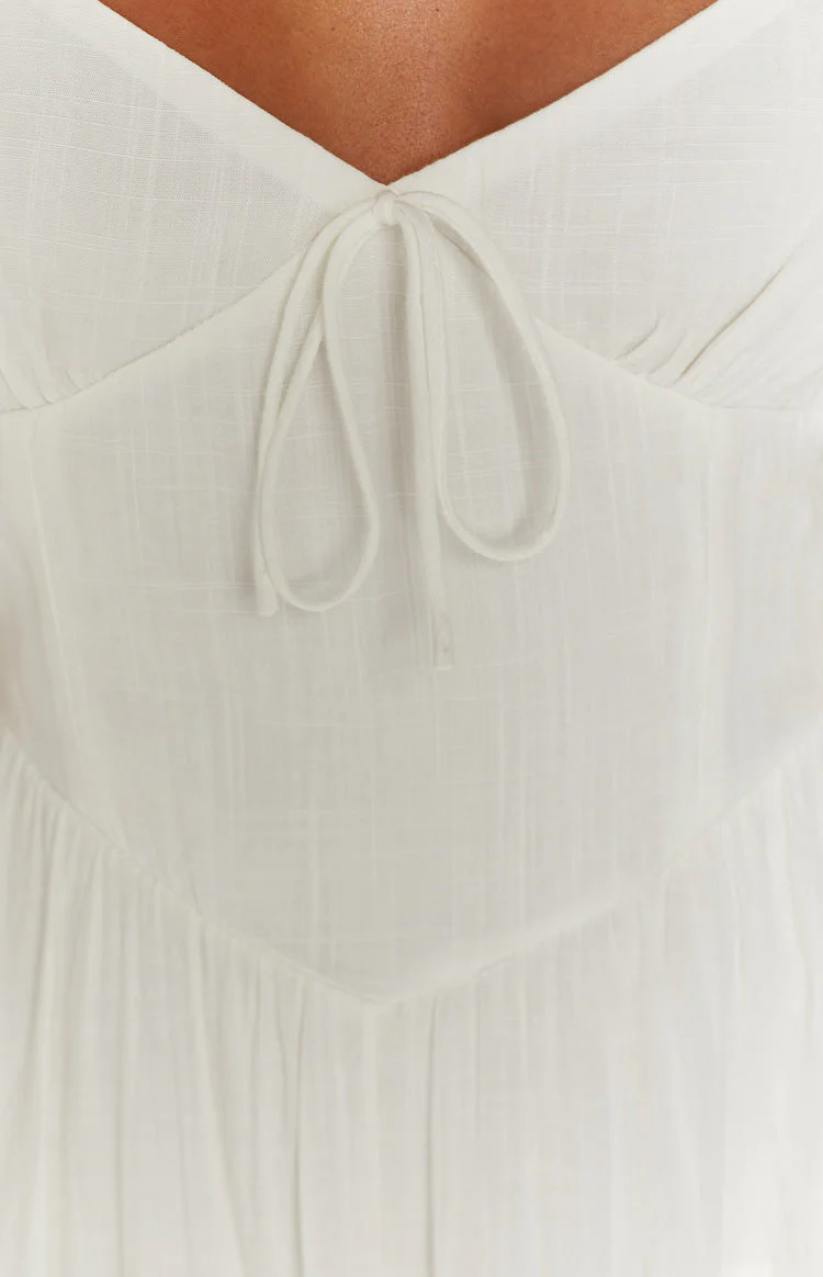 Pamela White Mini Dress