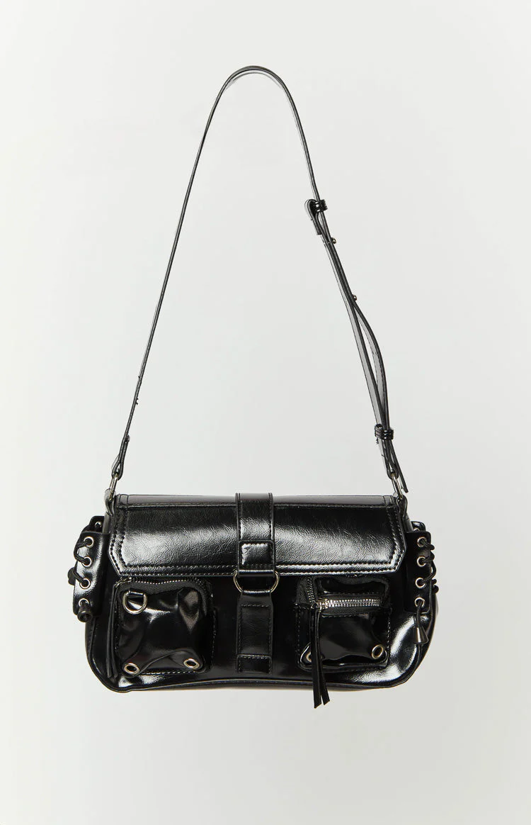 Moda Black Shoulder Bag