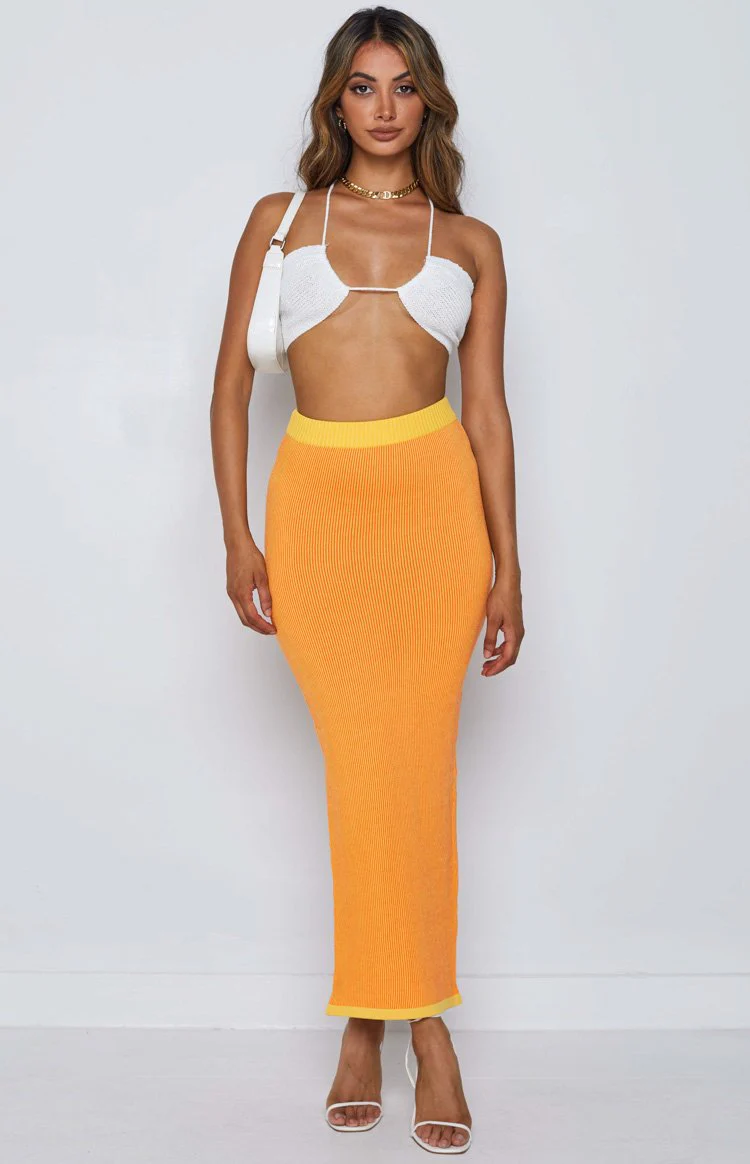 Seoul White Halter Crop Top