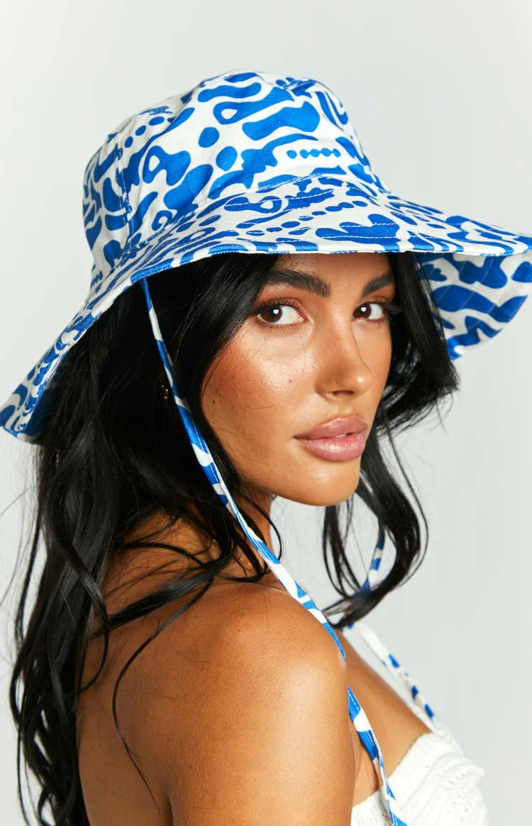 Rome Bucket Hat blue