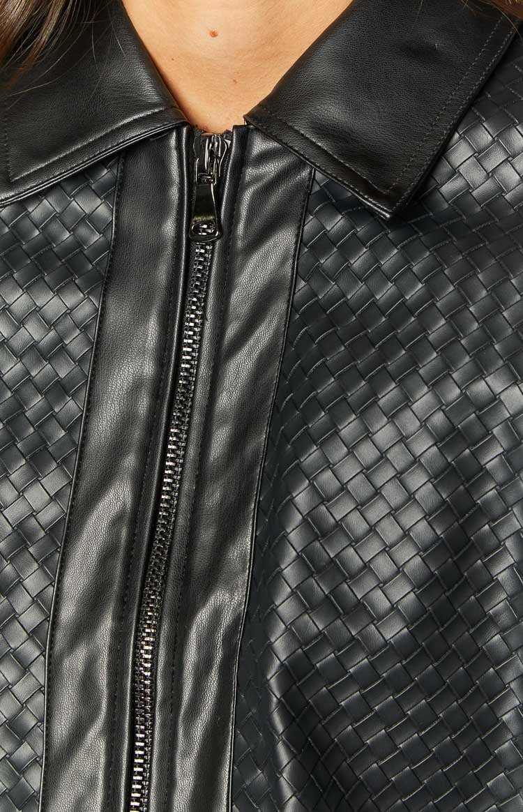 Lioness Kenny Onyx Bomber Jacket