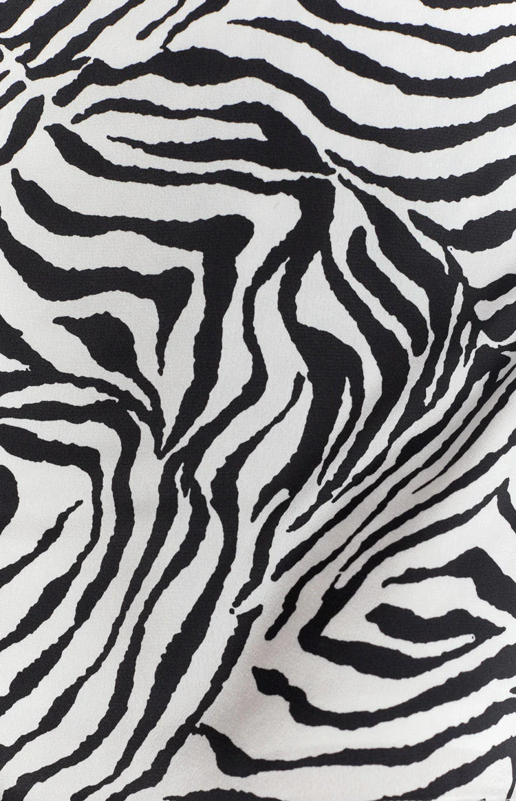 Sylvester Mini Dress Zebra