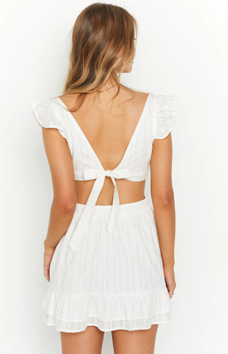Annie White Mini Dress