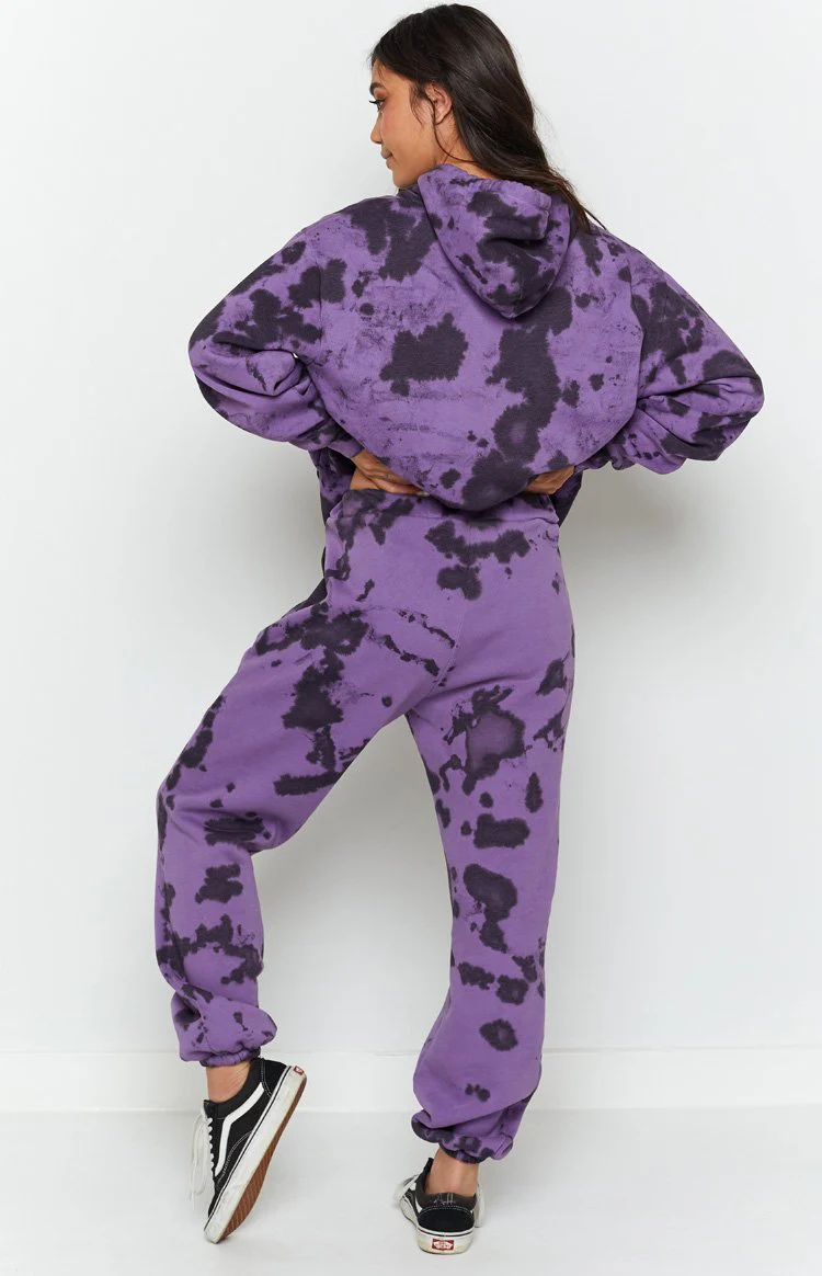 Nana Judy Avenue Trackpant Violet Tie Dye