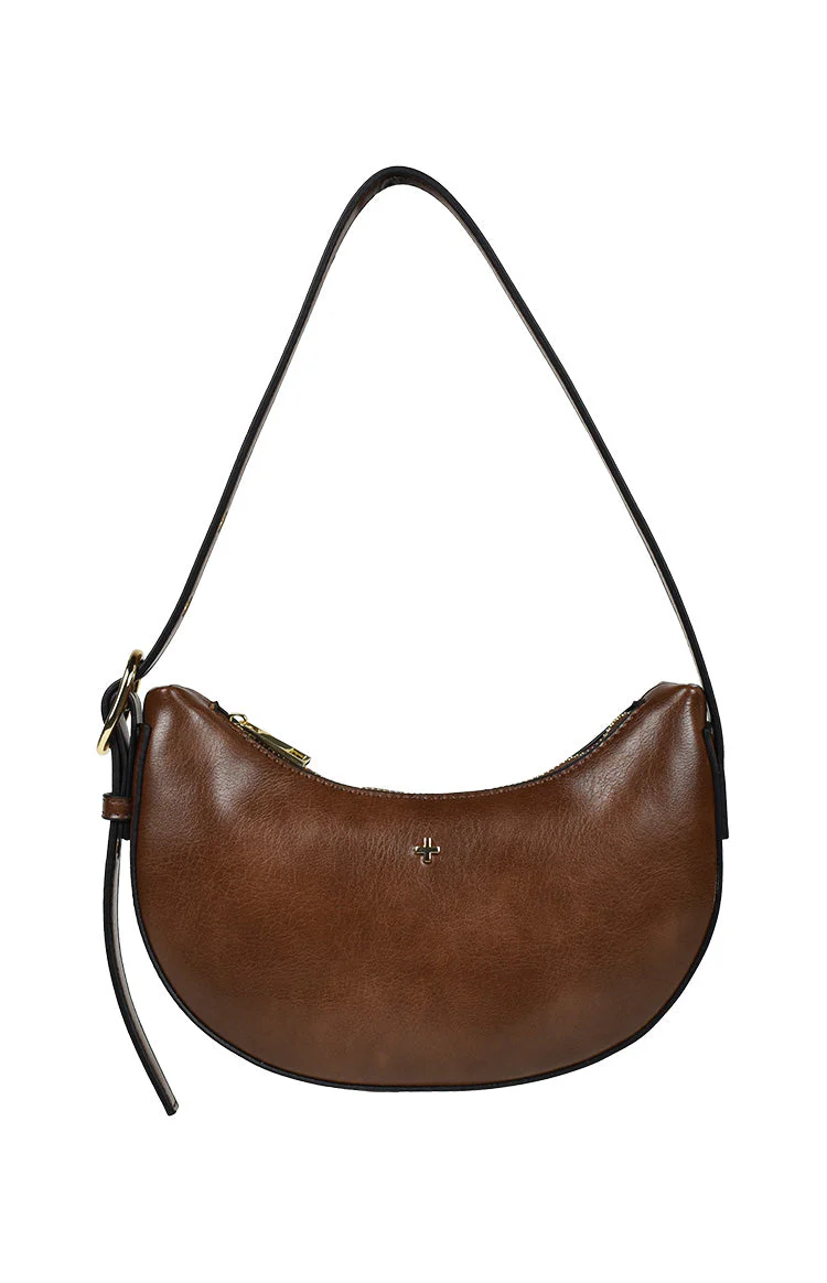 Peta And Jain Goldie Brown Shoulder Bag
