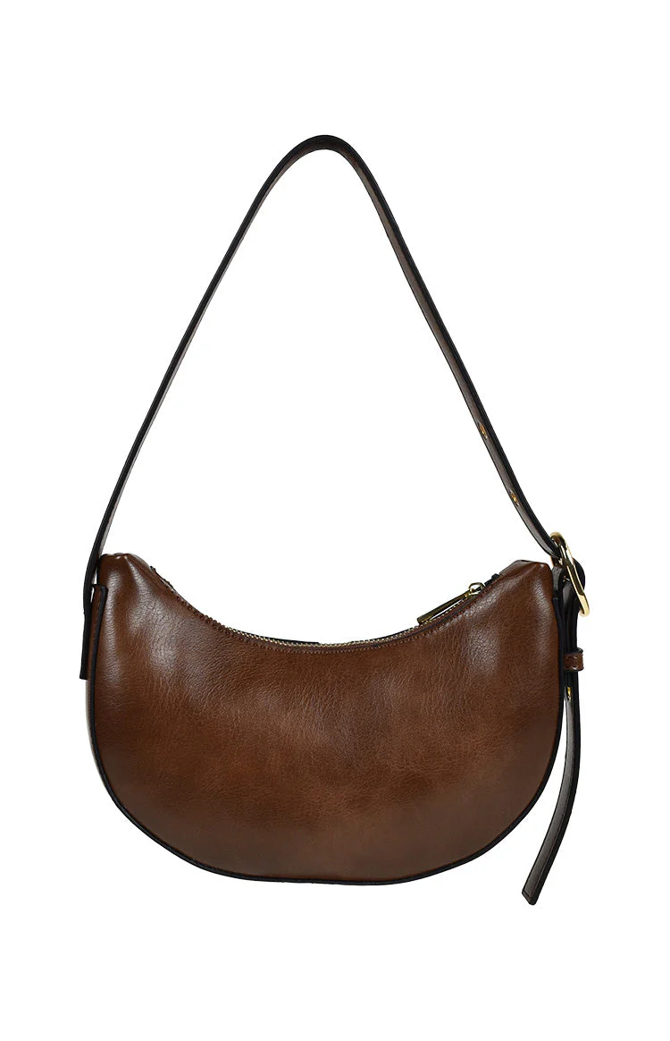 Peta And Jain Goldie Brown Shoulder Bag