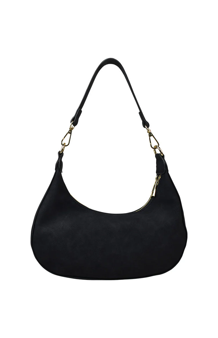 Peta And Jain Willow Black Shoulder Bag