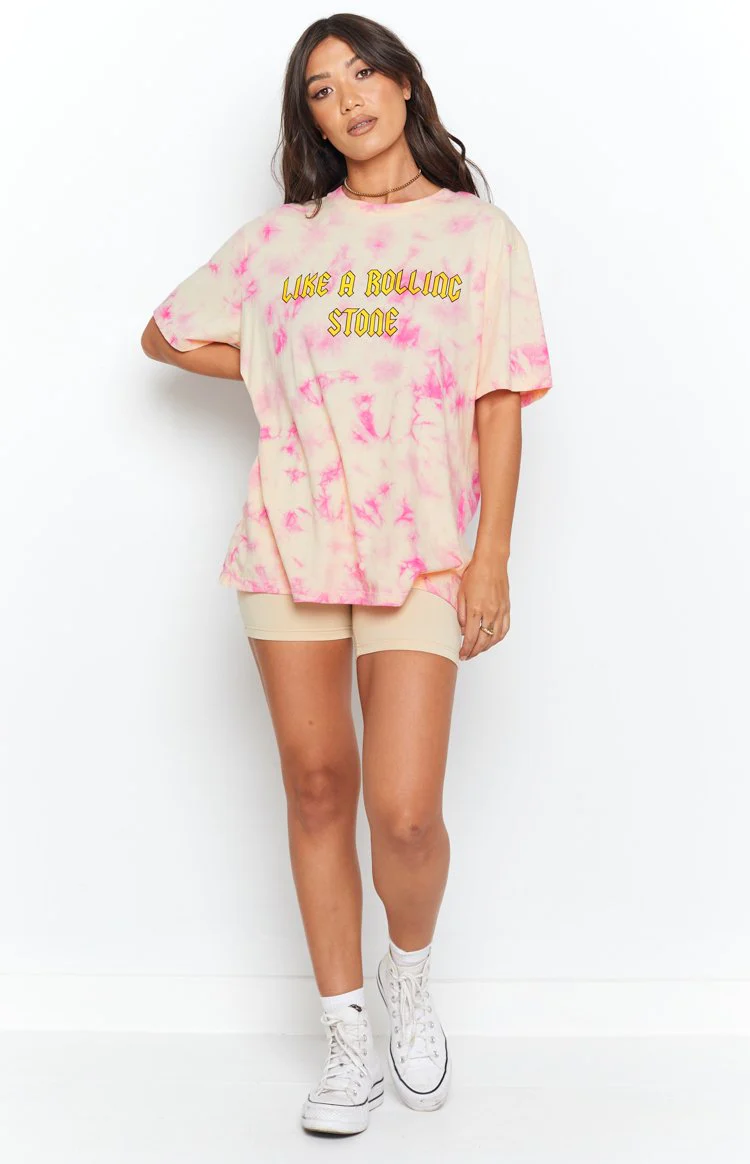 Stones Tee Pink