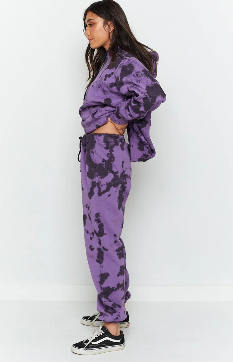 Nana Judy Avenue Trackpant Violet Tie Dye
