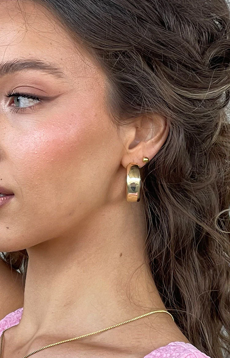 Rudy Silver And Gold Hoop Earrings 2 Pack