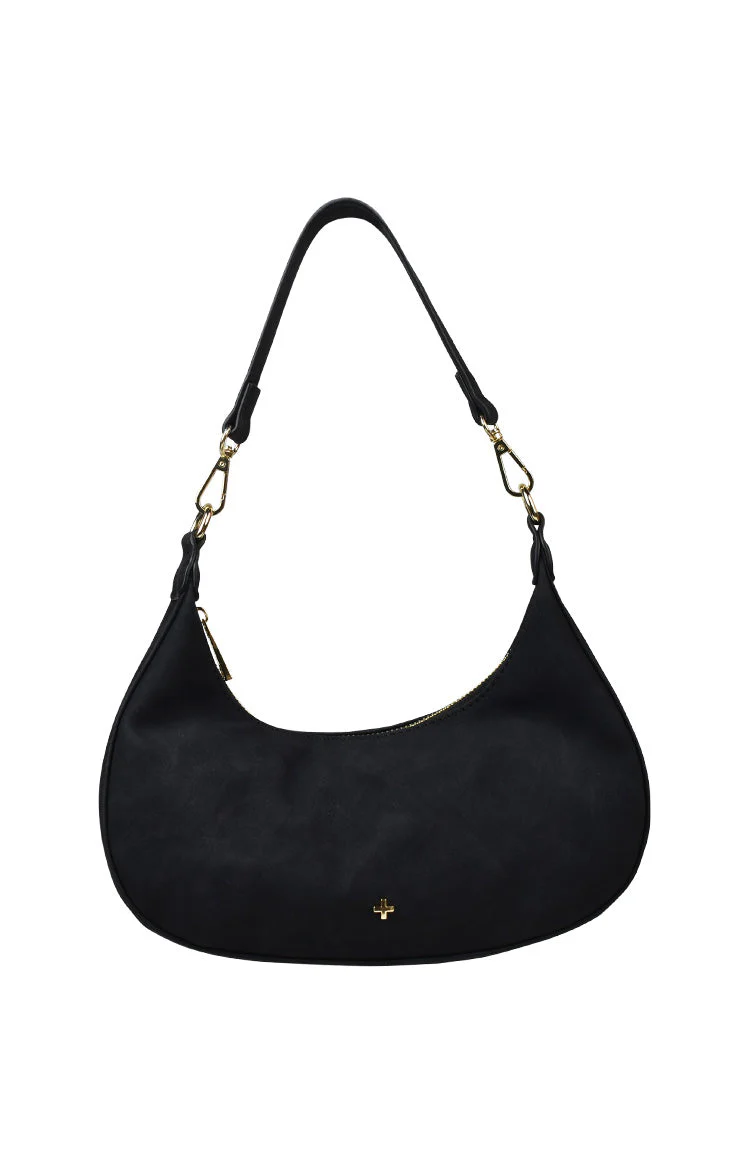 Peta And Jain Willow Black Shoulder Bag