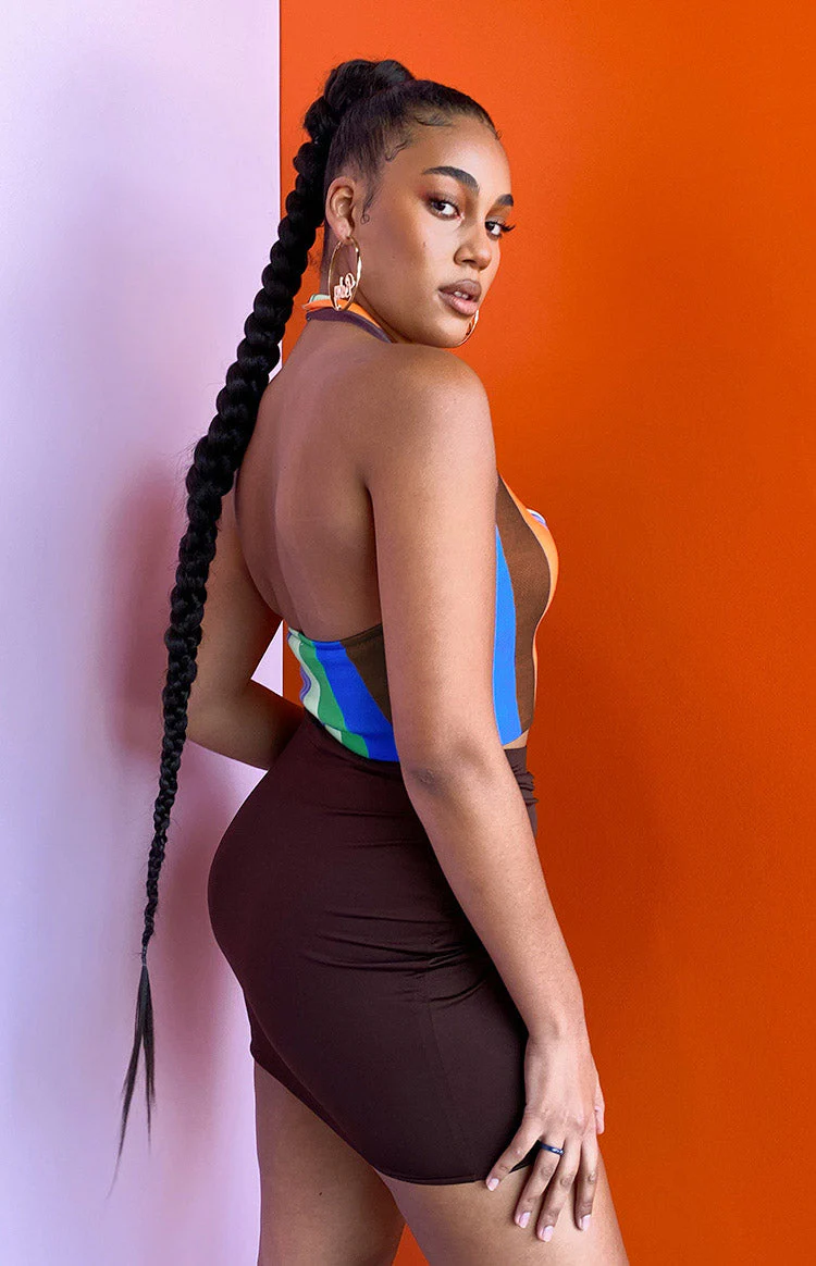 Flirtini Halter Crop Multi