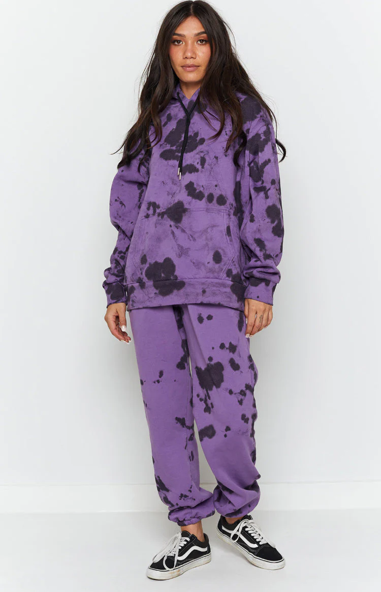 Nana Judy Avenue Trackpant Violet Tie Dye