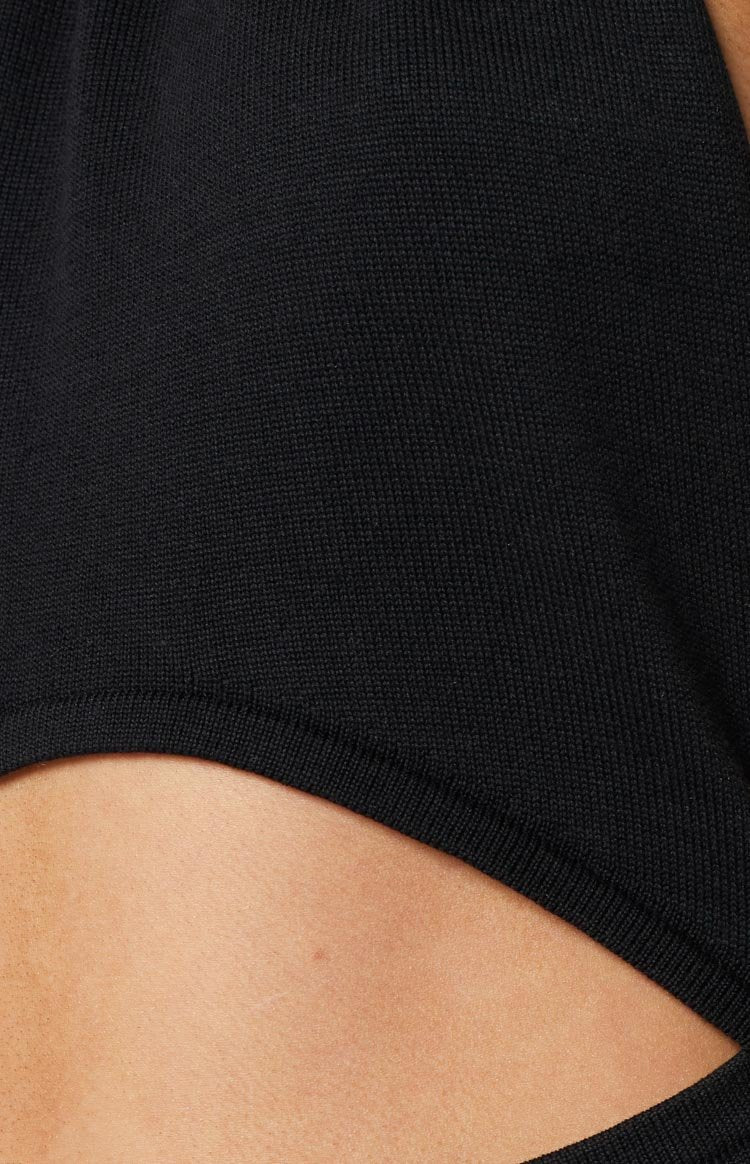 Halley Black Mini Dress