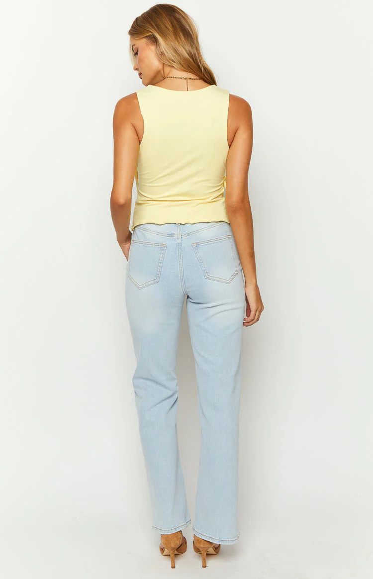 Azura Light Wash Denim Jeans