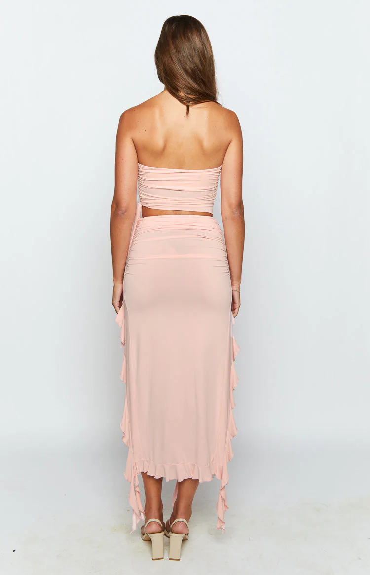 Lioness Rendezvous Blush Maxi Skirt