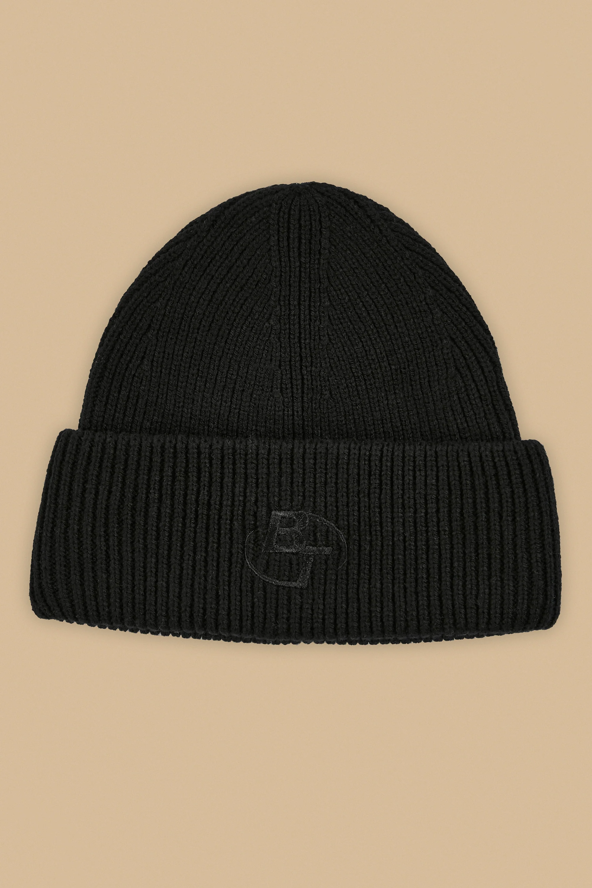 Knit Beanie in Black