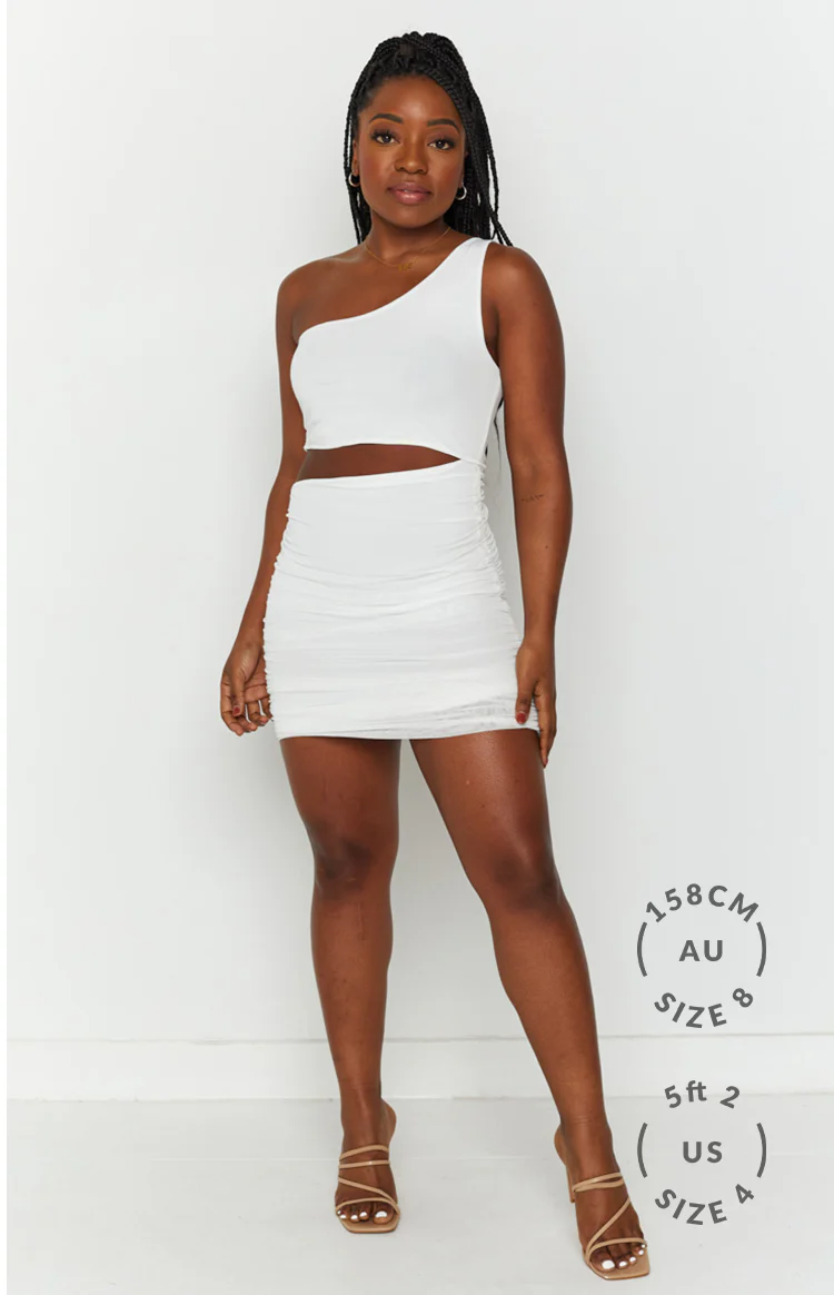 Rae White Mini Dress