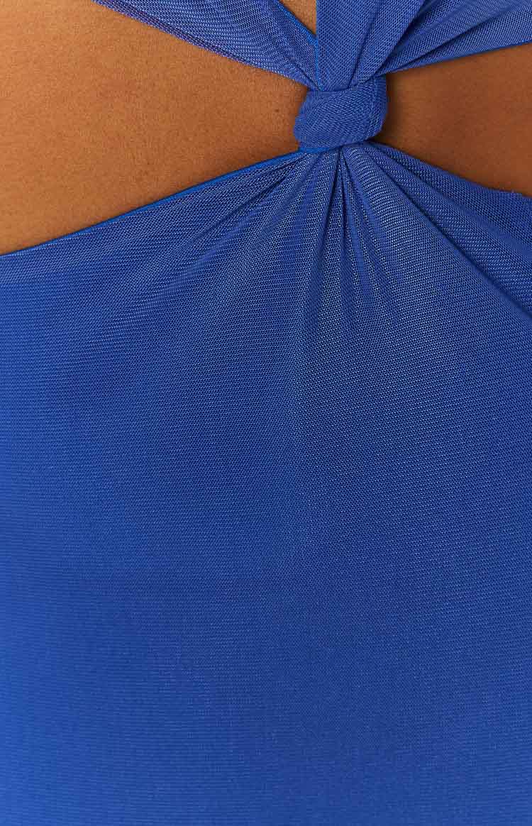 Kamelia Blue Midi Dress