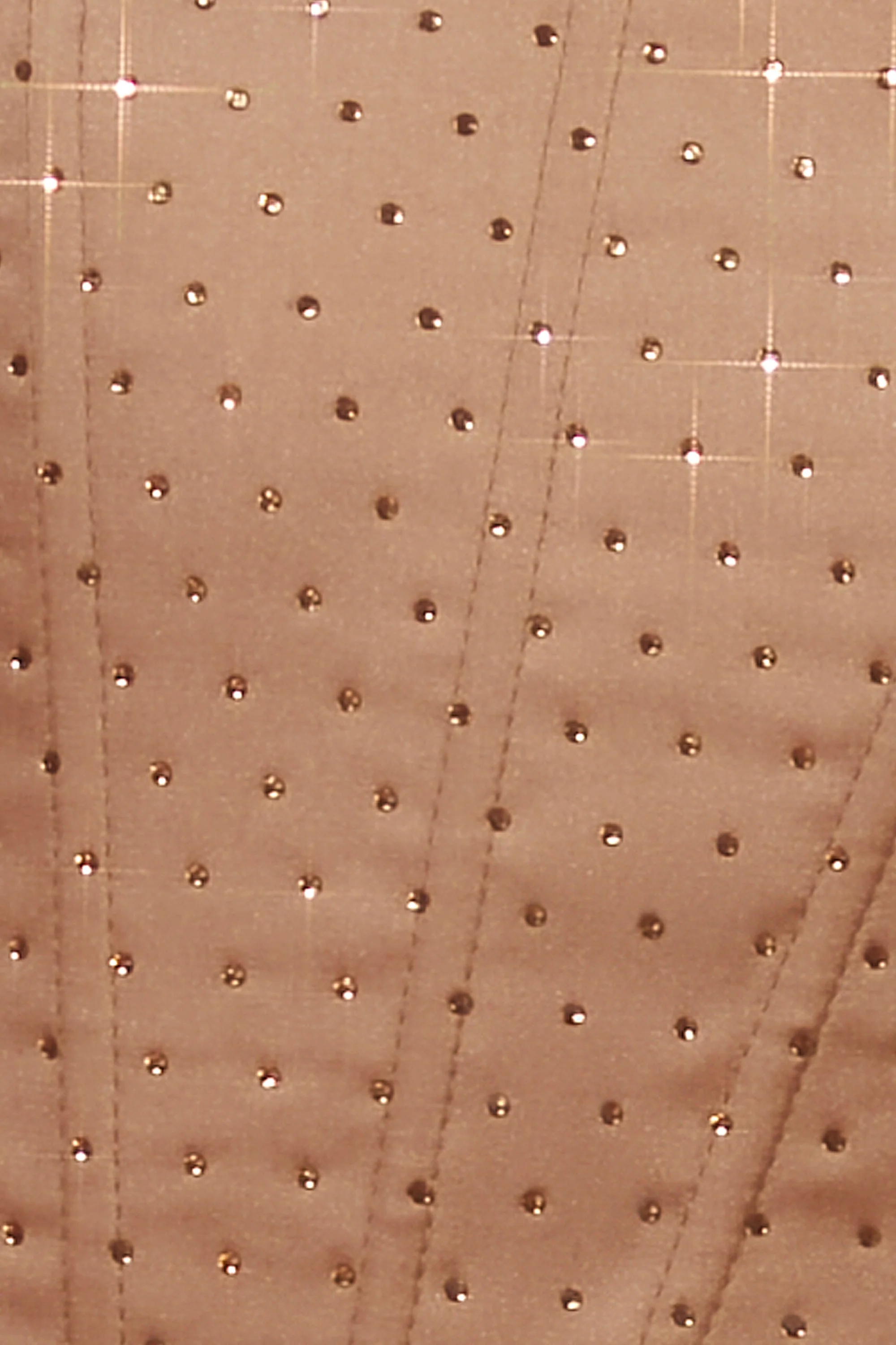 Corset Mini Dress in Beige