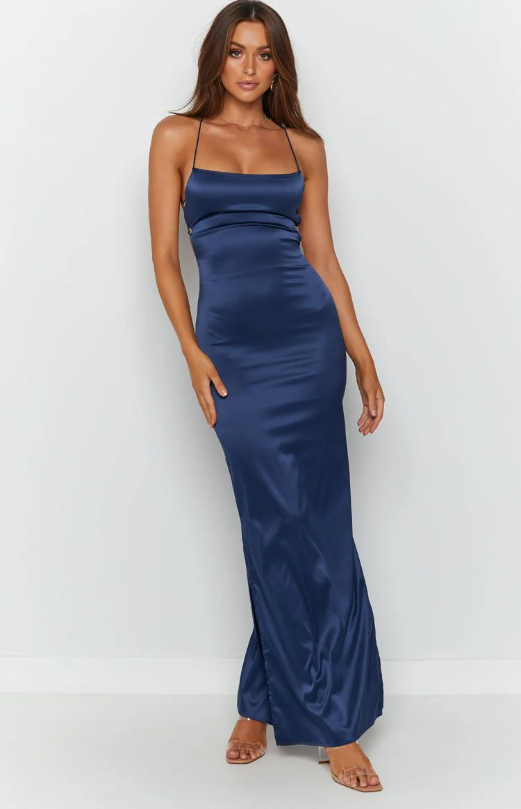 Manhattan Slip Formal Dress Midnight