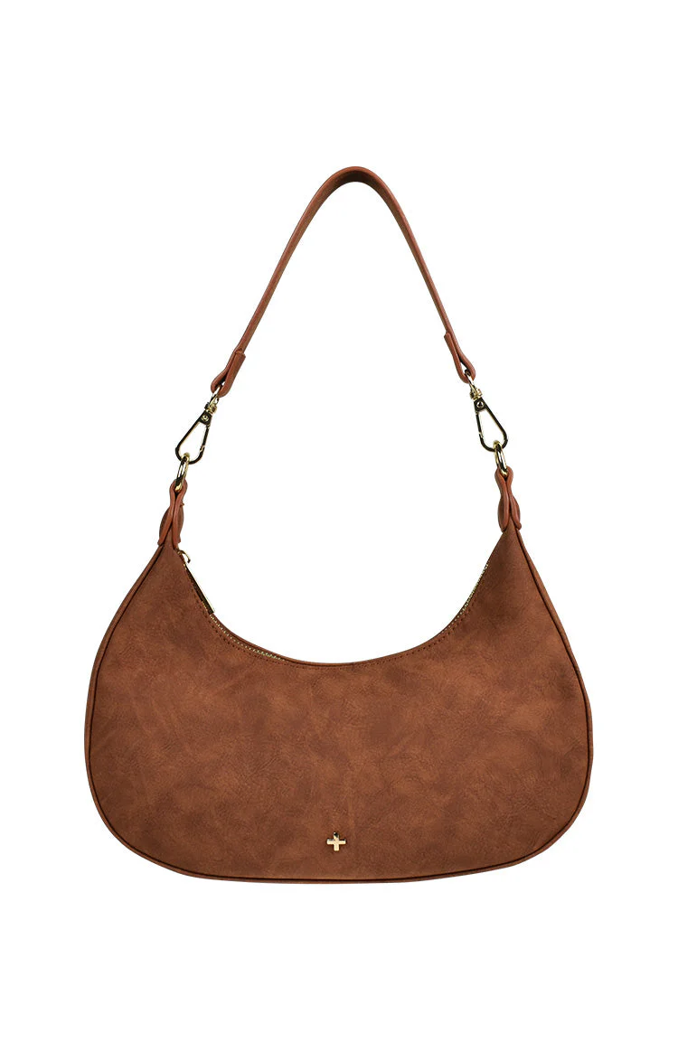 Peta And Jain Willow Brown Shoulder Bag