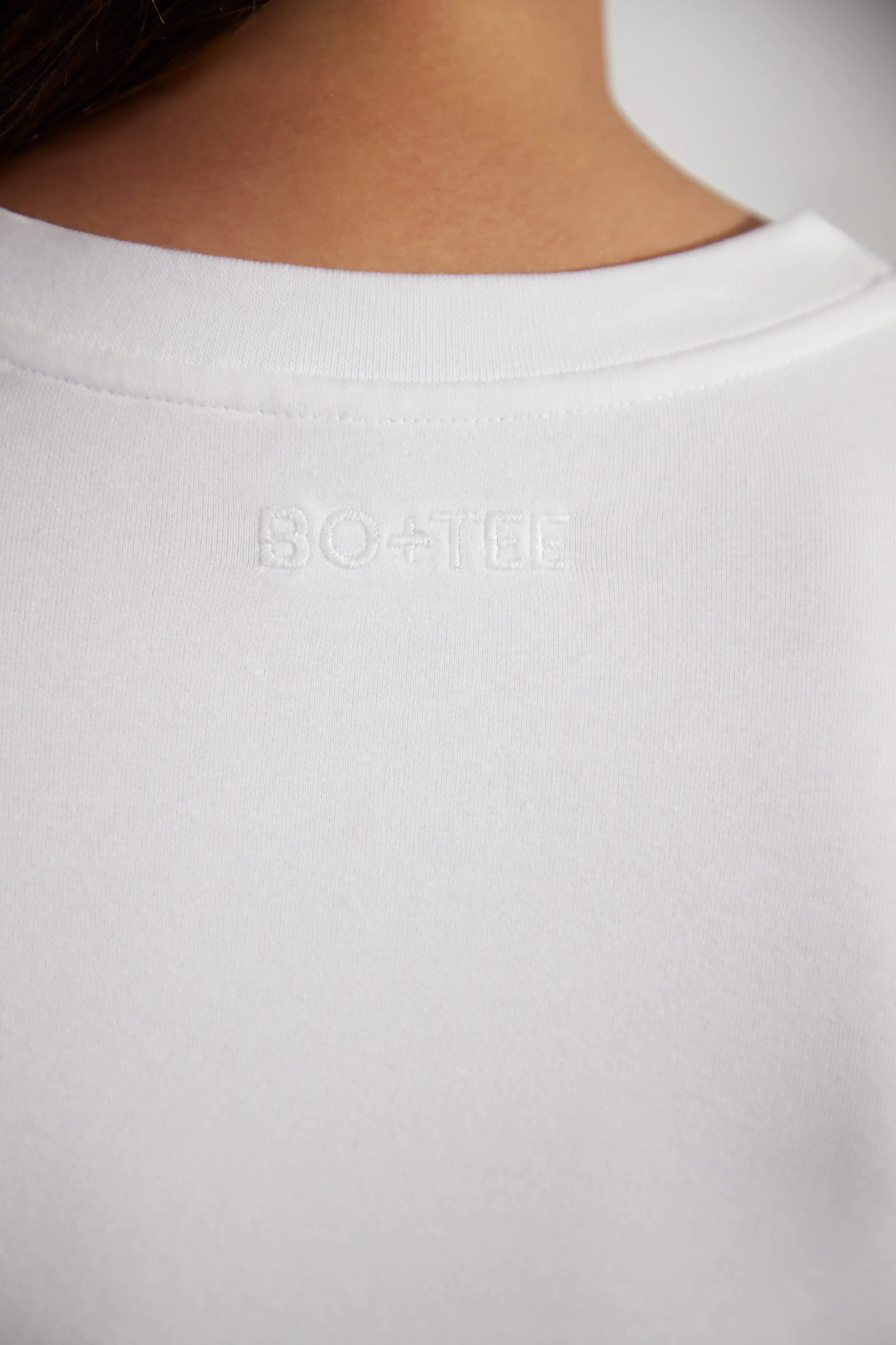 Cap Sleeve Baby Tee in White