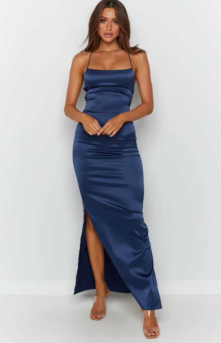 Manhattan Slip Formal Dress Midnight