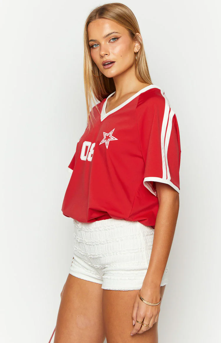 Lioness Spectate Poppy Red Top