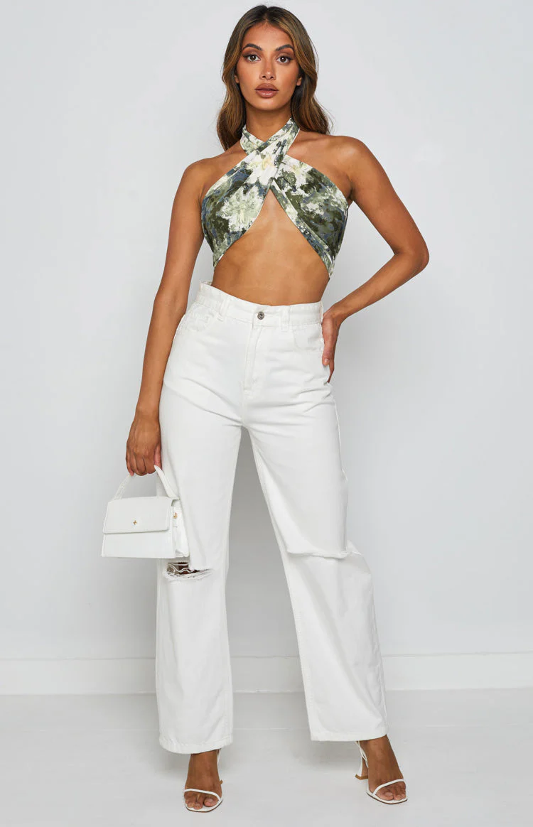 Danna Scarf Top Multi