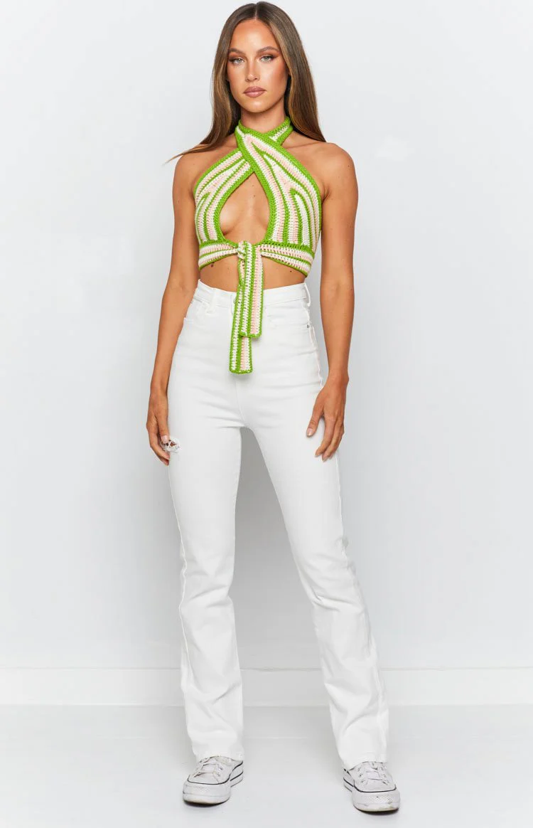 Lucca Ripped Jeans White