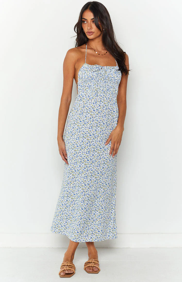 Estella Floral Midi Dress