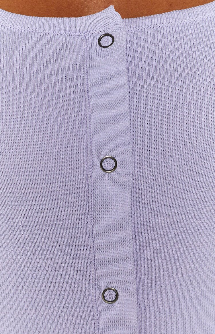 Mariah Stud Top Lilac