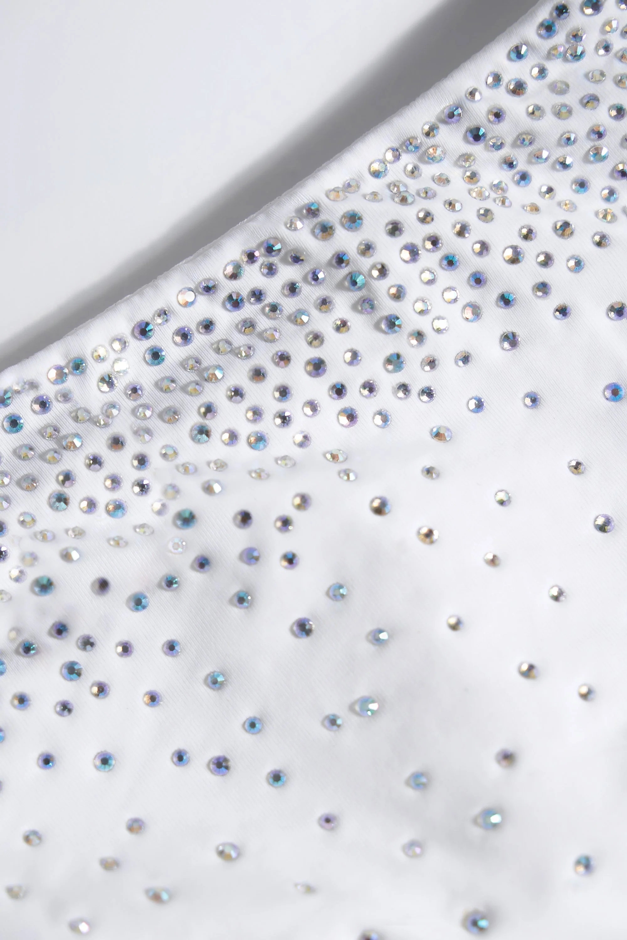 Embellished Cut-Out Swimsuit in White