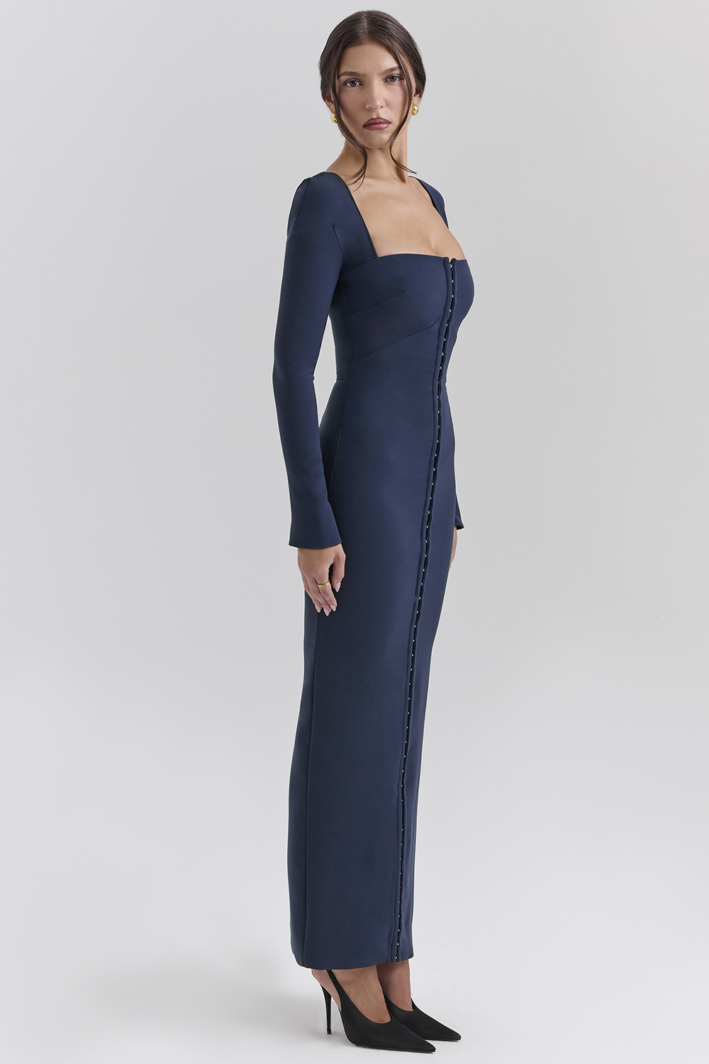 Corinthia Midnight BodyCon Maxi Dress - SALE