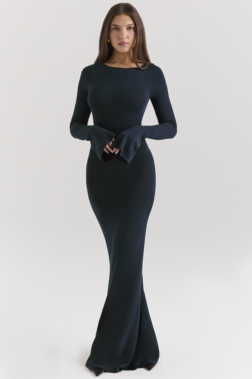 Christiane Midnight Blue Maxi Dress